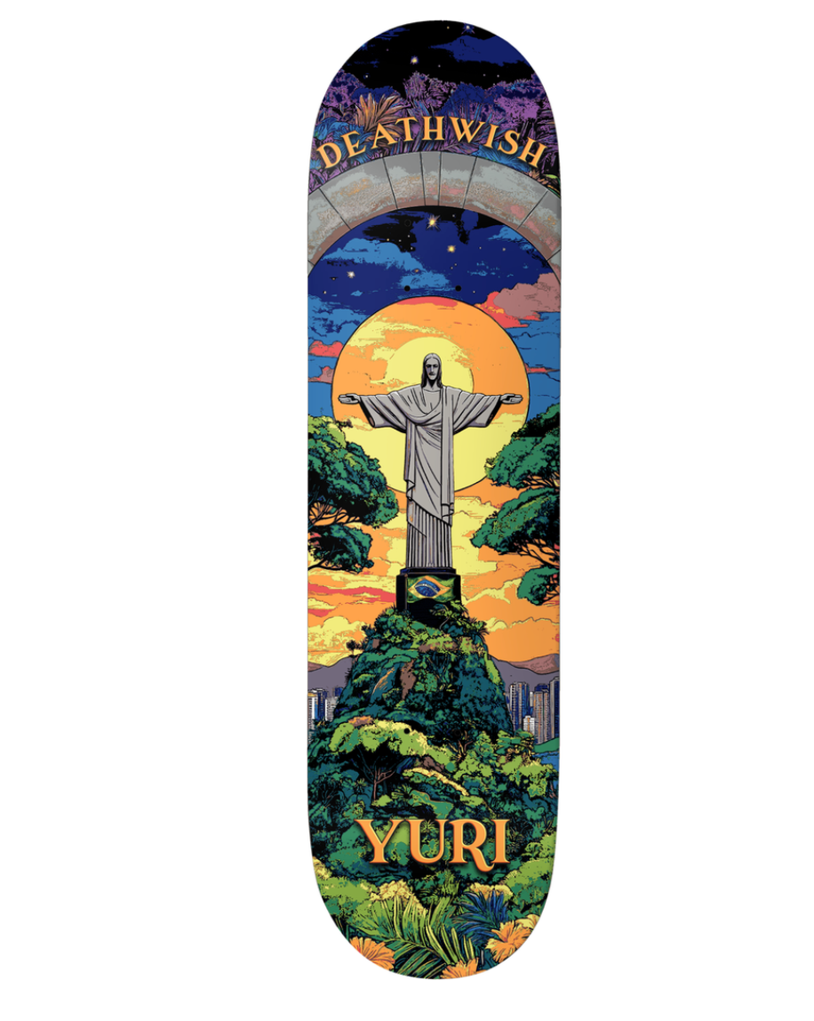 DEATHWISH YURI FACCHINI THE REDEEMER DECK 8.25