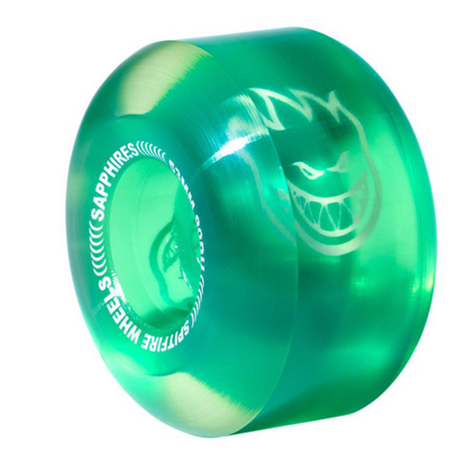 SPITFIRE SAPPHIRES CLEAR GREEN 53MM 90D (Set of 4)
