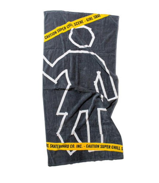 GIRL CHILL SCENE BEACH TOWEL