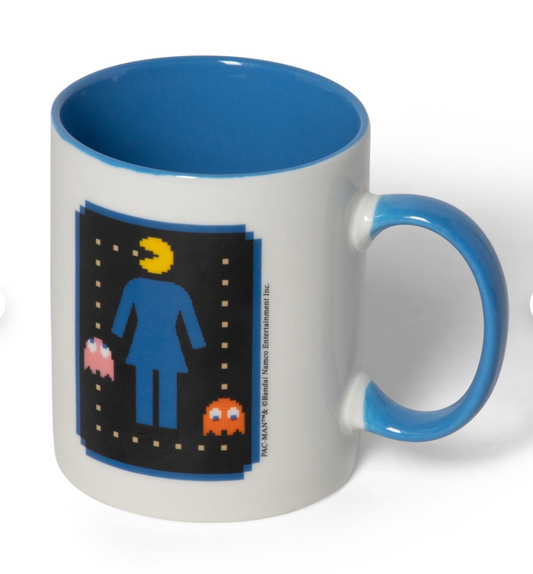 GIRL PAC-MAN PAC-LOCK MUG