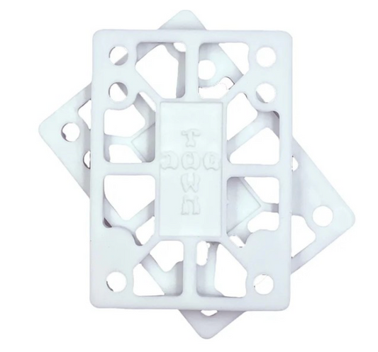 DOGTOWN RISERS 1/2" WHITE
