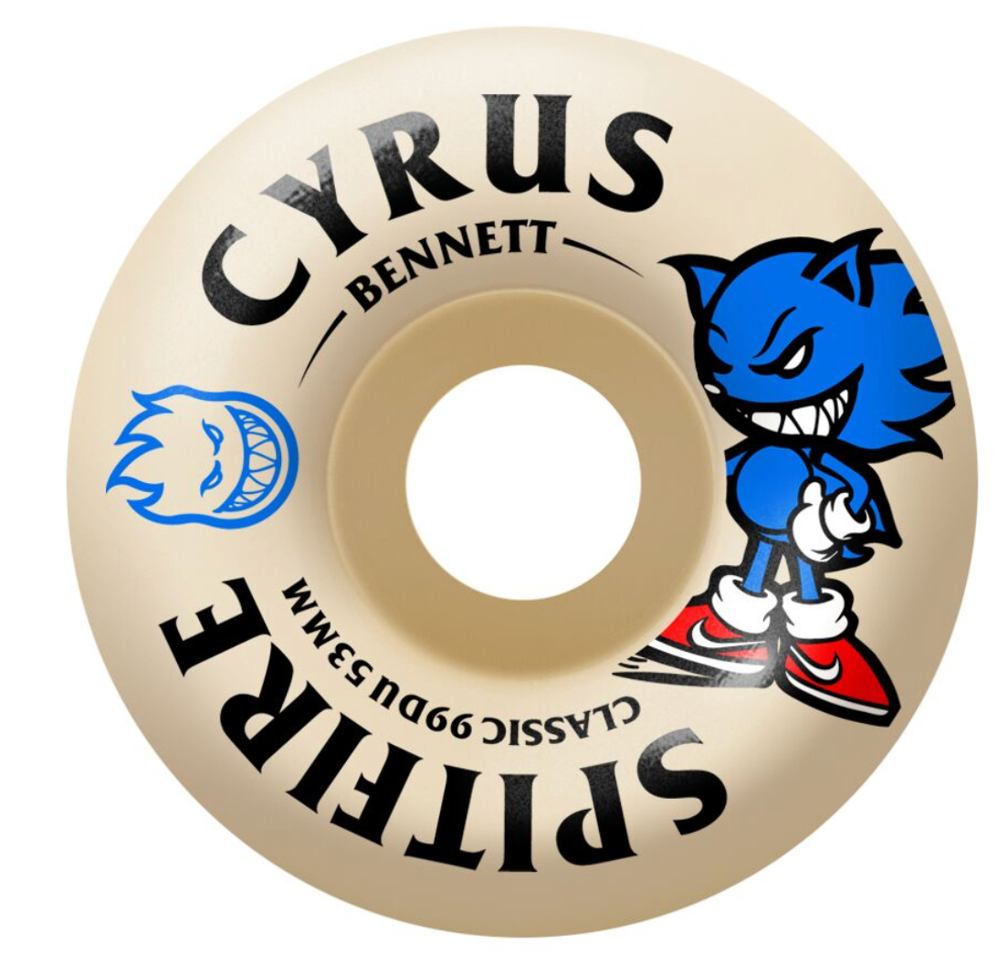 SPITFIRE FORMULA FOUR BENNETT BURN SQUAD CLASSIC 53MM 99D (Set of 4)