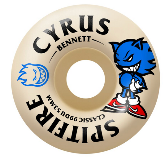 SPITFIRE FORMULA FOUR BENNETT BURN SQUAD CLASSIC 53MM 99D (Set of 4)
