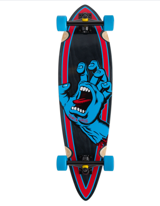 Screaming Hand 9.20in x 33in Pintail Cruzer Santa Cruz