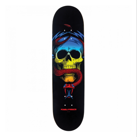 PWL/P MCGILL SKULL/SNAKE DECK-8.0 YELOW