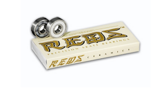 BONES SUPER REDS CERAMIC BEARINGS SINGLE SET