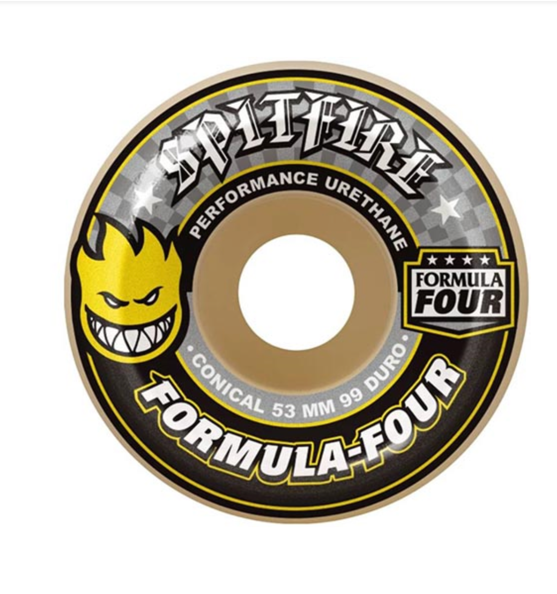 SPITFIRE FORMULA FOUR CONICAL 54MM 99D (Set of 4)