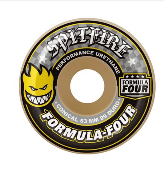 SPITFIRE FORMULA FOUR CONICAL 54MM 99D (Set of 4)