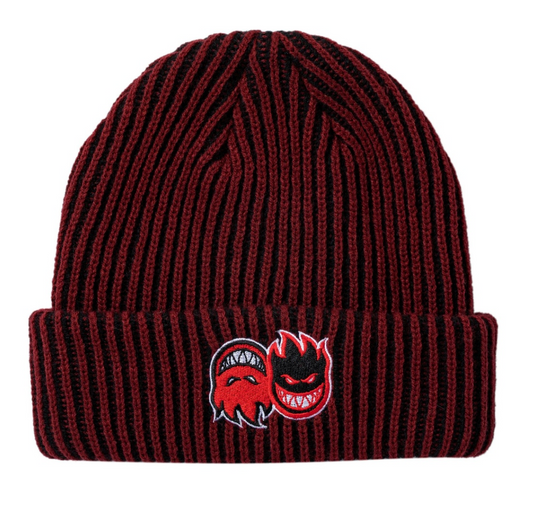SPITFIRE ETERNAL CUFF BEANIE DARK RED