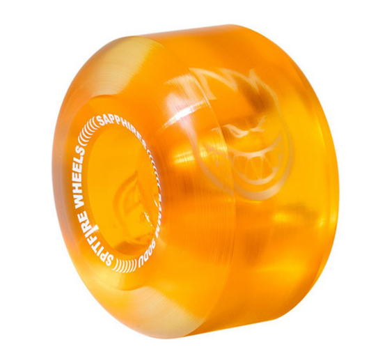 SPITFIRE SAPPHIRES CLEAR ORANGE 54MM 90D (Set of 4)