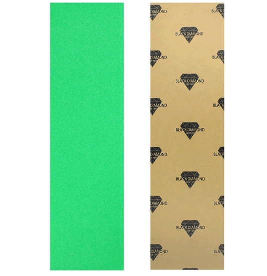 BLACK DIAMOND LONGBOARD GRIPTAPE SHEET 10.00 X 48.00 NEON GREEN