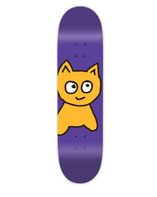 MEOW TEAM BIG CAT PURPLE MINI DECK 7.50 X 30.25