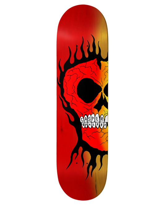 BAKER CASPER BROOKER RASTA SKULL DECK B2 8.5
