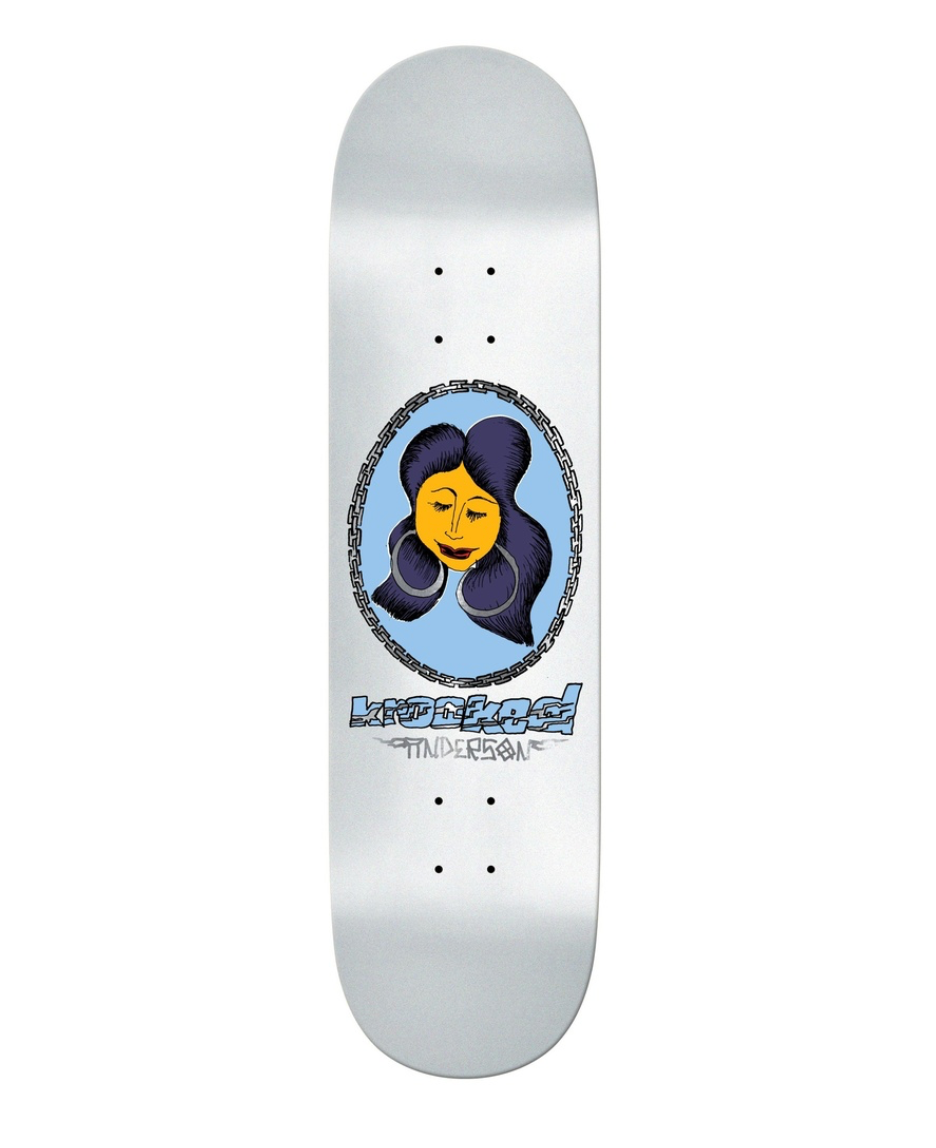 KROOKED MANDERSON CHAIN FRAME DECK 8.38