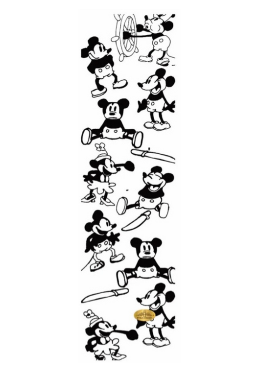 PVBLIC DOMAIN MOUSE CLEAR PERFORATED GRIP TAPE SHEET 9.00 X 33.00