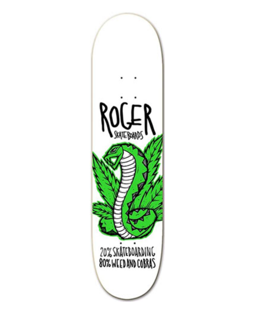 ROGER TEAM WEED AND COBRAS DECK 8.00