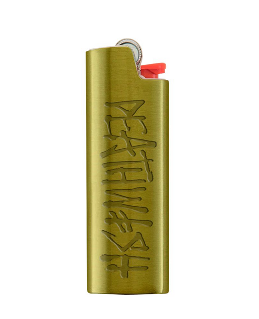 DEATHWISH STAY LIT LIGHTER HOLDER GOLD