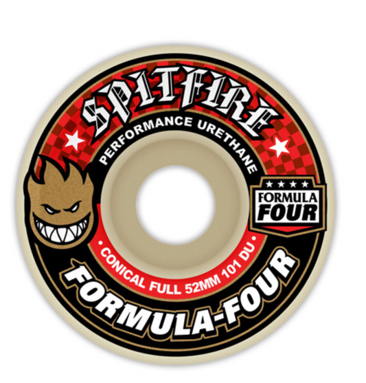 SPITFIRE FORMULA FOUR CONICAL FULL 56MM 101D (Set of 4)