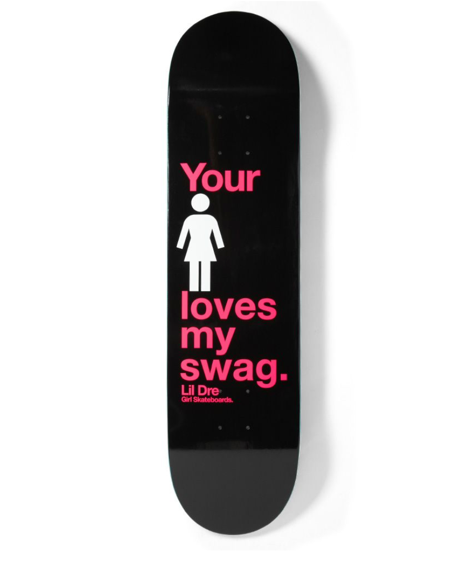 GIRL LIL DRE ONE OFF DECK 8.25