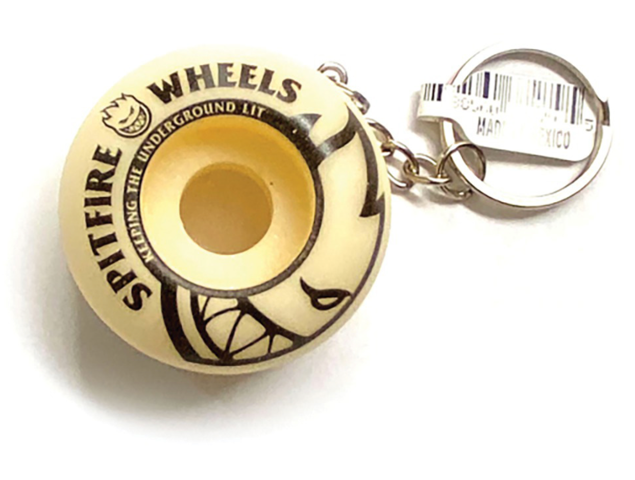 SPITFIRE WHEEL KEYCHAIN NATURAL