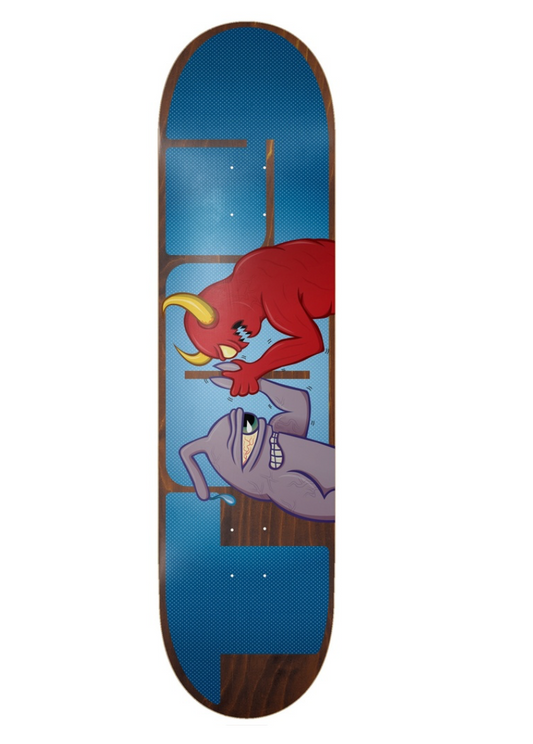 TOY MACHINE TEAM MONSTER FLEX DECK 8.25