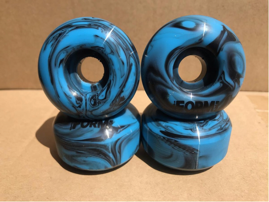 FORM BLACK/BLUE SWIRL 54MM 103A (Set of 4)