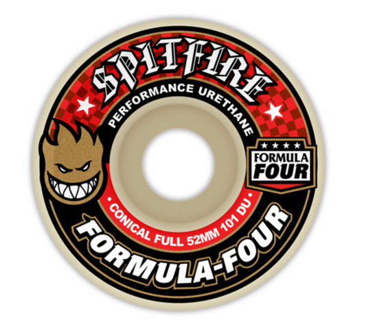 SPITFIRE FORMULA FOUR CONICAL FULL 54MM 101D (Set of 4)