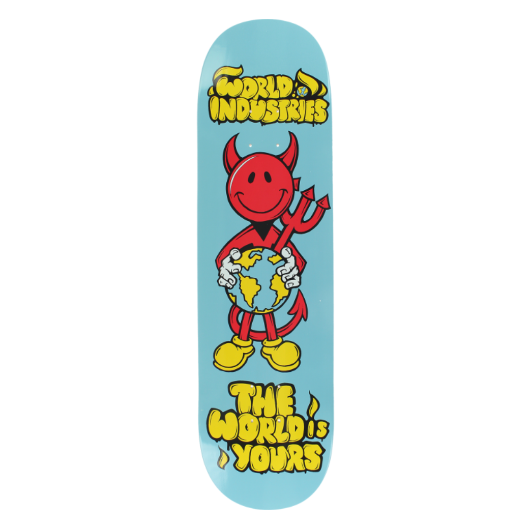 WI DEVIL MAN THE WORLD IS YOURS DECK-8.38