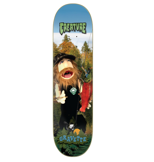 Gravette Fuzzy Creature Fiends Pro 8.3in x 32.2in Creature Decks