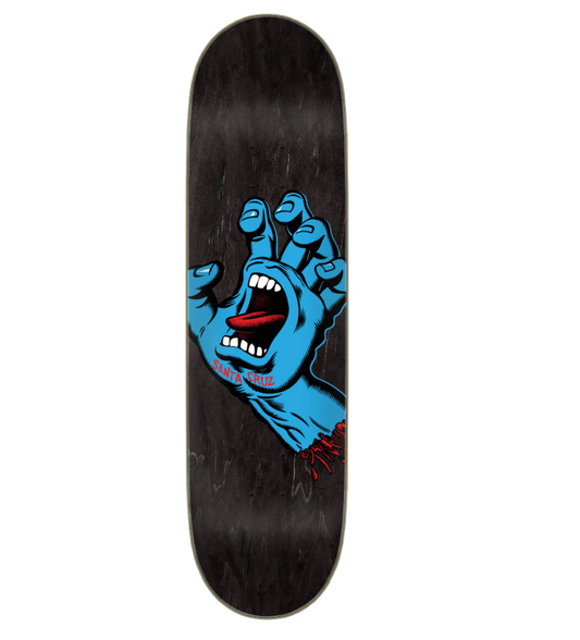 Screaming Hand 8.5in x 32.2in Santa Cruz Decks