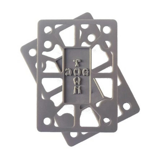 DOGTOWN RISERS 1/4" GREY