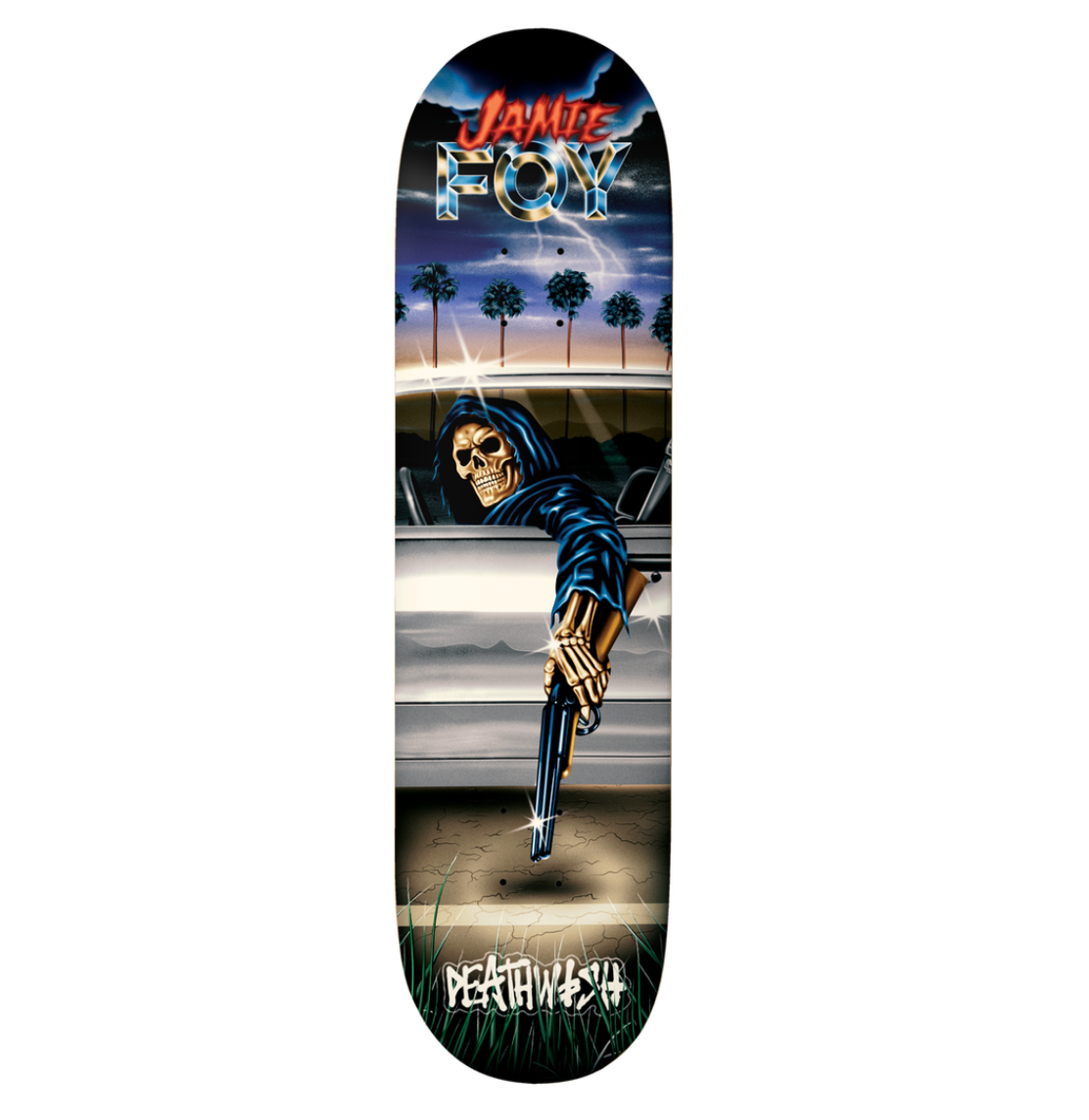 DEATHWISH JAMIE FOY SAMBORGINI REAPER DECK 8.25