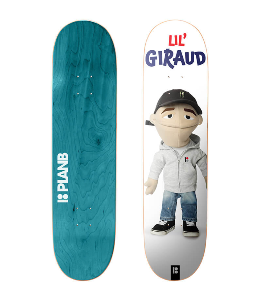 PLAN B GIRAUD LIL' BUDDIES DECK 8.125