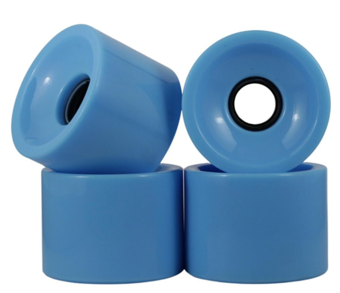 BLANK CRUISER LIGHT BLUE 70MM 78A (Set of 4)
