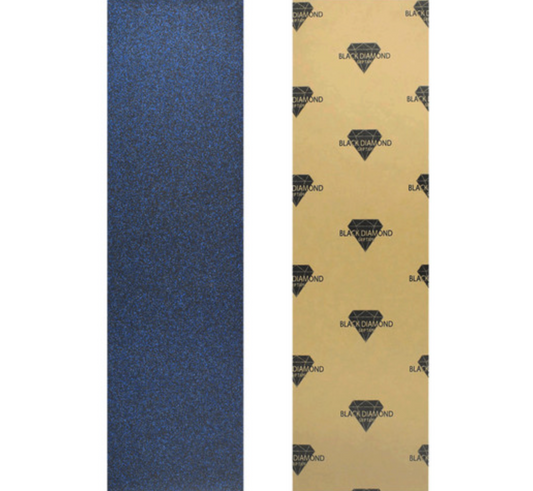 BLACK DIAMOND LONGBOARD GRIPTAPE SHEET 10.00 X 48.00 BLUE GLITTER