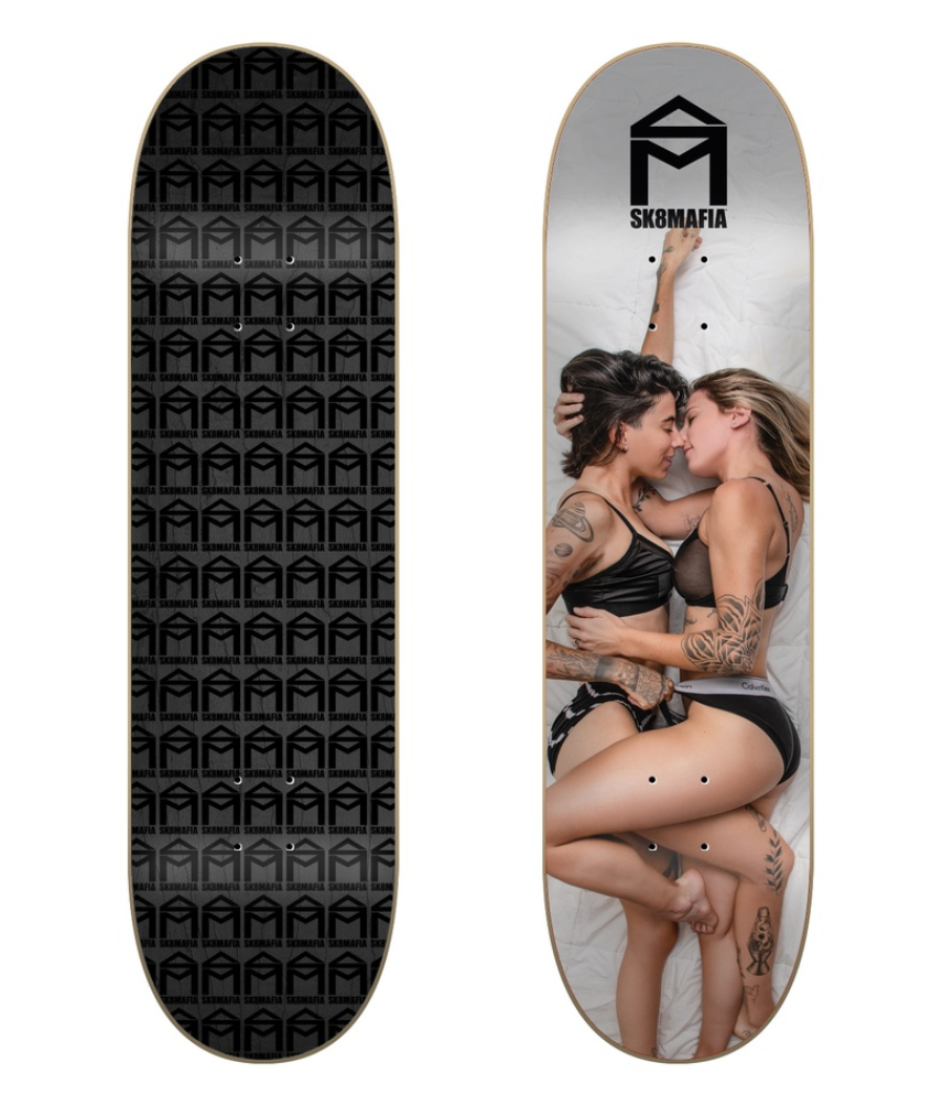 Sk8mafia SM Team "Girls Love" Skateboard Deck — 8.5"