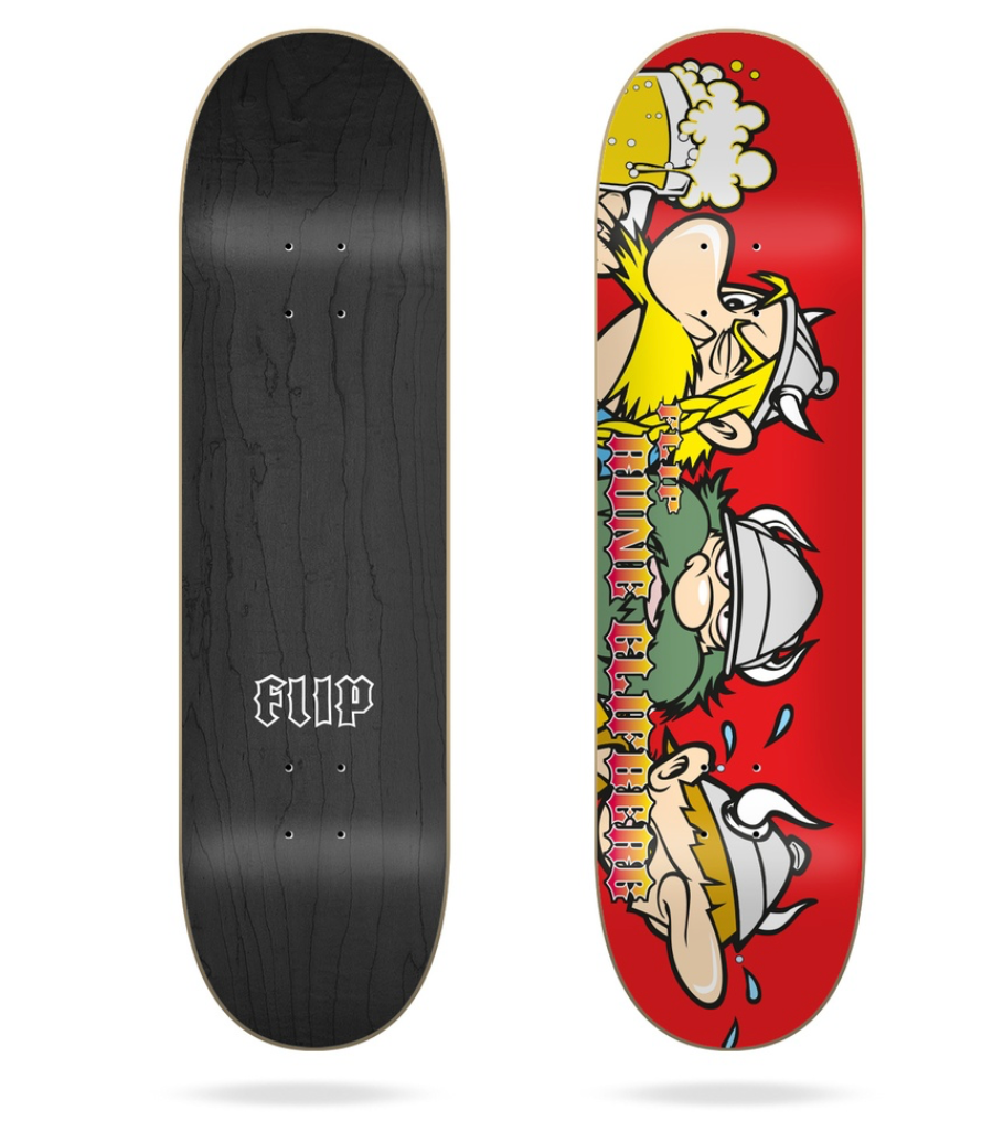 Flip Rune Glifberg "Viking" Skateboard Deck — 8.6"