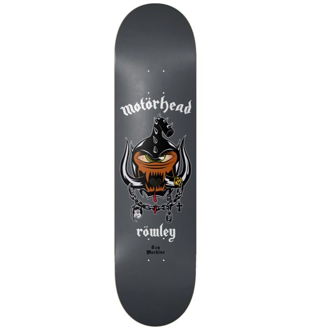 Toy Machine x Motörhead Geoff Rowley Skateboard Deck — 8.5"
