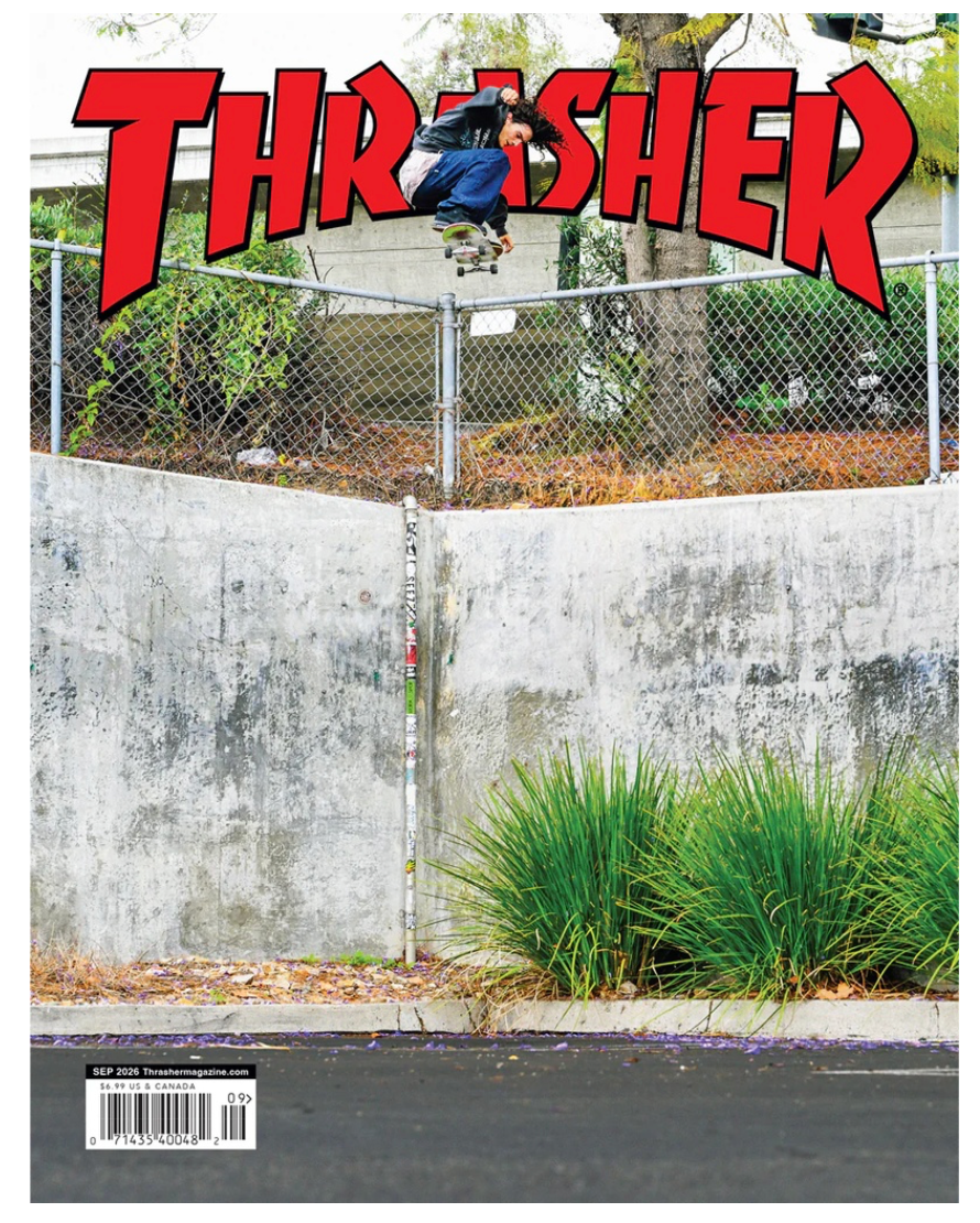 THRASHER MAGAZINE SEPTEMBER 2026