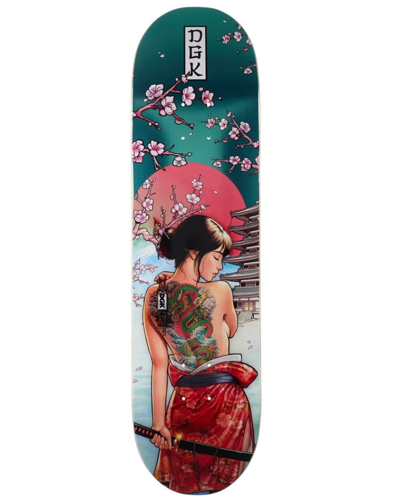 DGK "Crimson Lotus" Skateboard Deck — Foil 8.25"