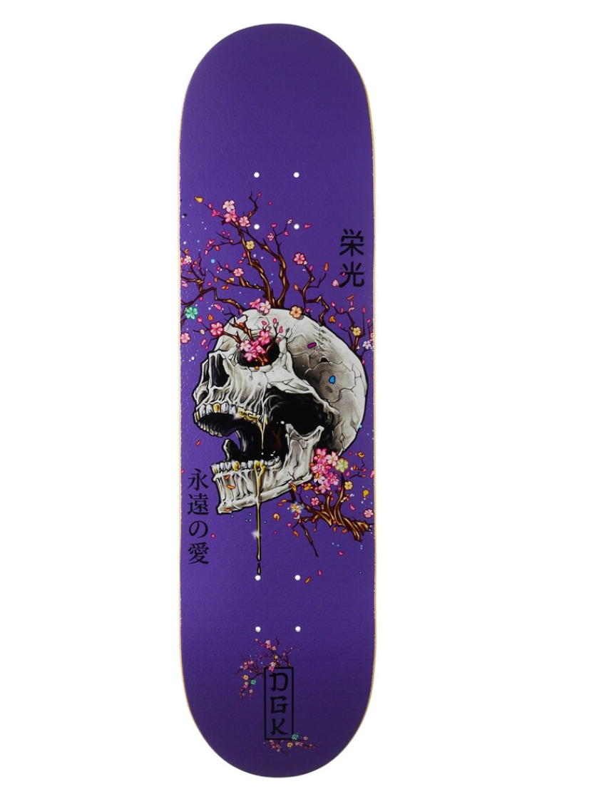 DGK "Ancestry" Skateboard Deck — Purple 8.1"