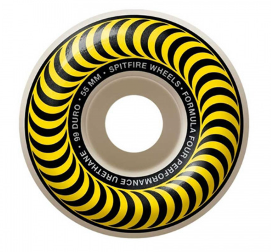 SPITFIRE FORMULA FOUR CLASSIC 55MM 99D (Set of 4)