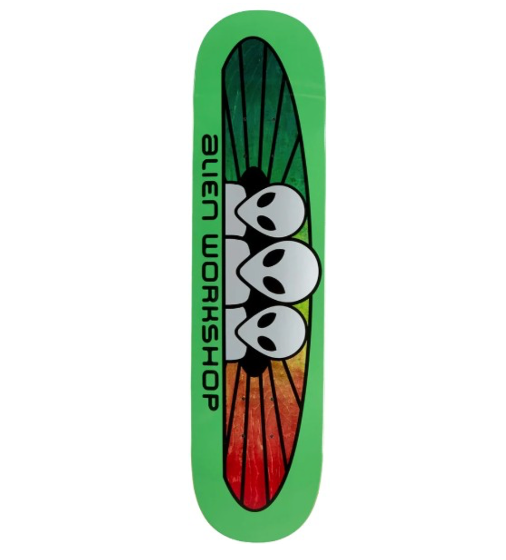 ALIEN WORKSHOP TEAM RGB SPECTRUM DECK 7.75