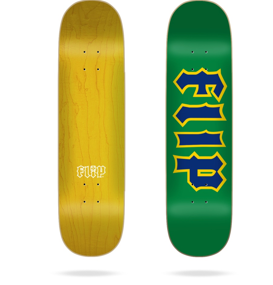 FLIP TEAM CANCELLED GREEN DECK 8.125
