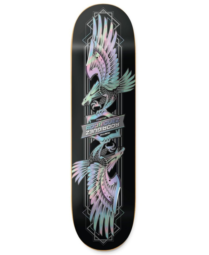 PRIMITIVE RODRIGUEZ EAGLE TWIN NOSE DECK 8.25
