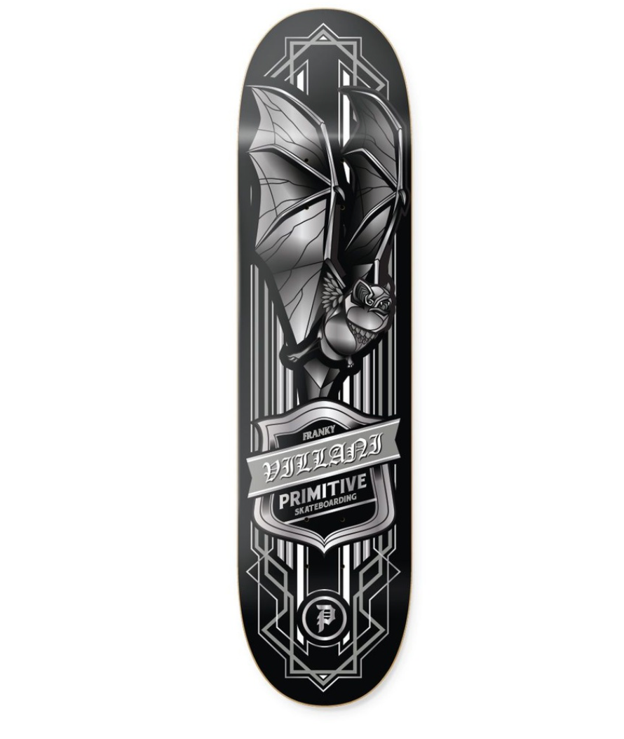 PRIMITIVE VILLANI BAT SHAPED DECK 9.12