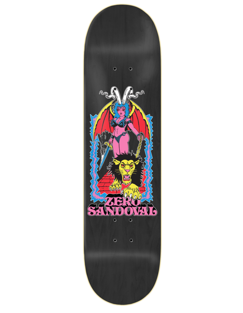 ZERO SANDOVAL LION QUEEN DECK 8.25