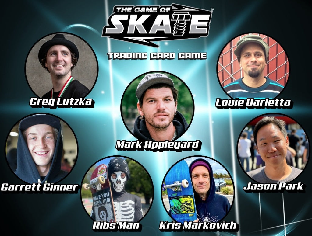 The Game of SKATE Trading Card Game — 1st Edition Booster Pack (13 Cards)