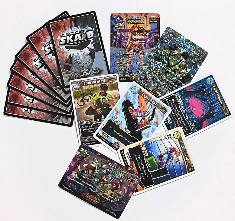 The Game of SKATE Trading Card Game — 1st Edition Booster Pack (13 Cards)
