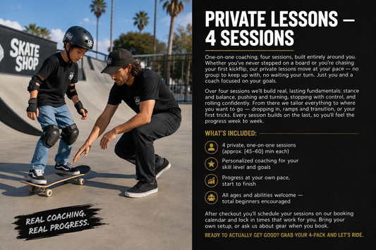 Private Lessons - 4 Sessions